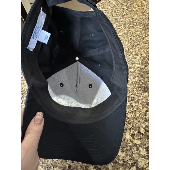 Port &‎ Company Womens Black Touchstone Crystal Cap Hat New - Picture 3 of 4